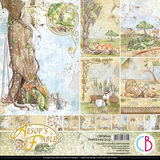 Ciao Bella Papercrafting Aesop's Fables 12x12 Inch Paper Pad (CBPM046)