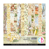 Ciao Bella Papercrafting Aesop's Fables 6x6 Inch Paper Pad (CBQ046)