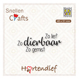 Nellie Snellen Clear Stamp Zo lief, Zo dierbaar Zo gemist (DTPCS001)