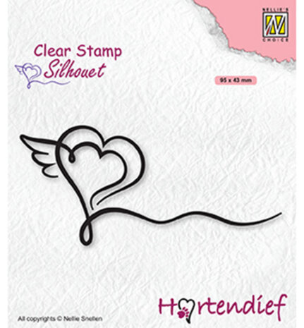 Nellie Snellen Clear Stamp Hearts (SIL092) Nellie Snellen Clear Stamp Hearts (SIL092)