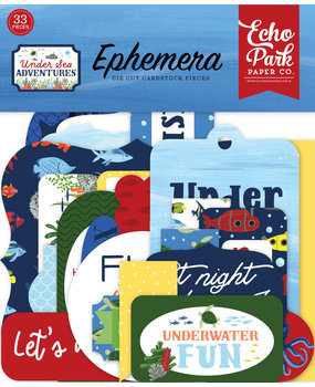 Echo Park Under Sea Adventures Ephemera (USA245024) Echo Park Under Sea Adventures Ephemera (USA245024)