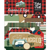 Echo Park Let's Go Camping Ephemera Frames & Tags (LGC246025)