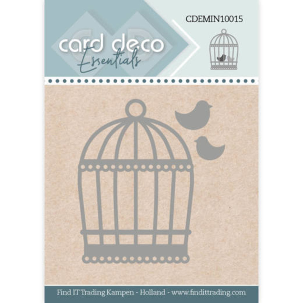 Card Deco Mini Snijmal Birdcage (CDEMIN10015) Card Deco Mini Snijmal Birdcage (CDEMIN10015)