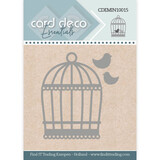 Card Deco Mini Snijmal Birdcage (CDEMIN10015)