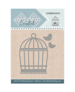 Card Deco Mini Snijmal Birdcage (CDEMIN10015) Card Deco Mini Snijmal Birdcage (CDEMIN10015)