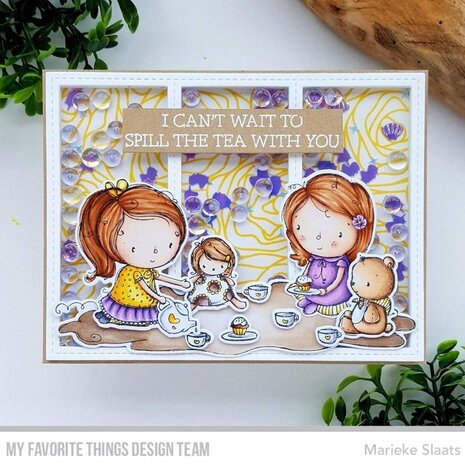 My Favorite Things Spill the Tea Clear Stamps (RAM-015) My Favorite Things Spill the Tea Clear Stamps (RAM-015)
