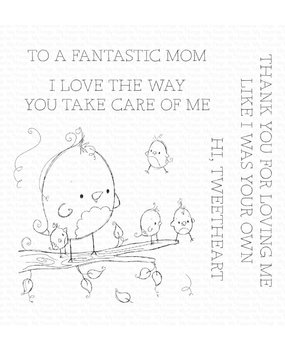My Favorite Things Tweetheart Clear Stamps (RAM-016)