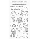 My Favorite Things Swimming Hole Friends Clear Stamps (CS-574)