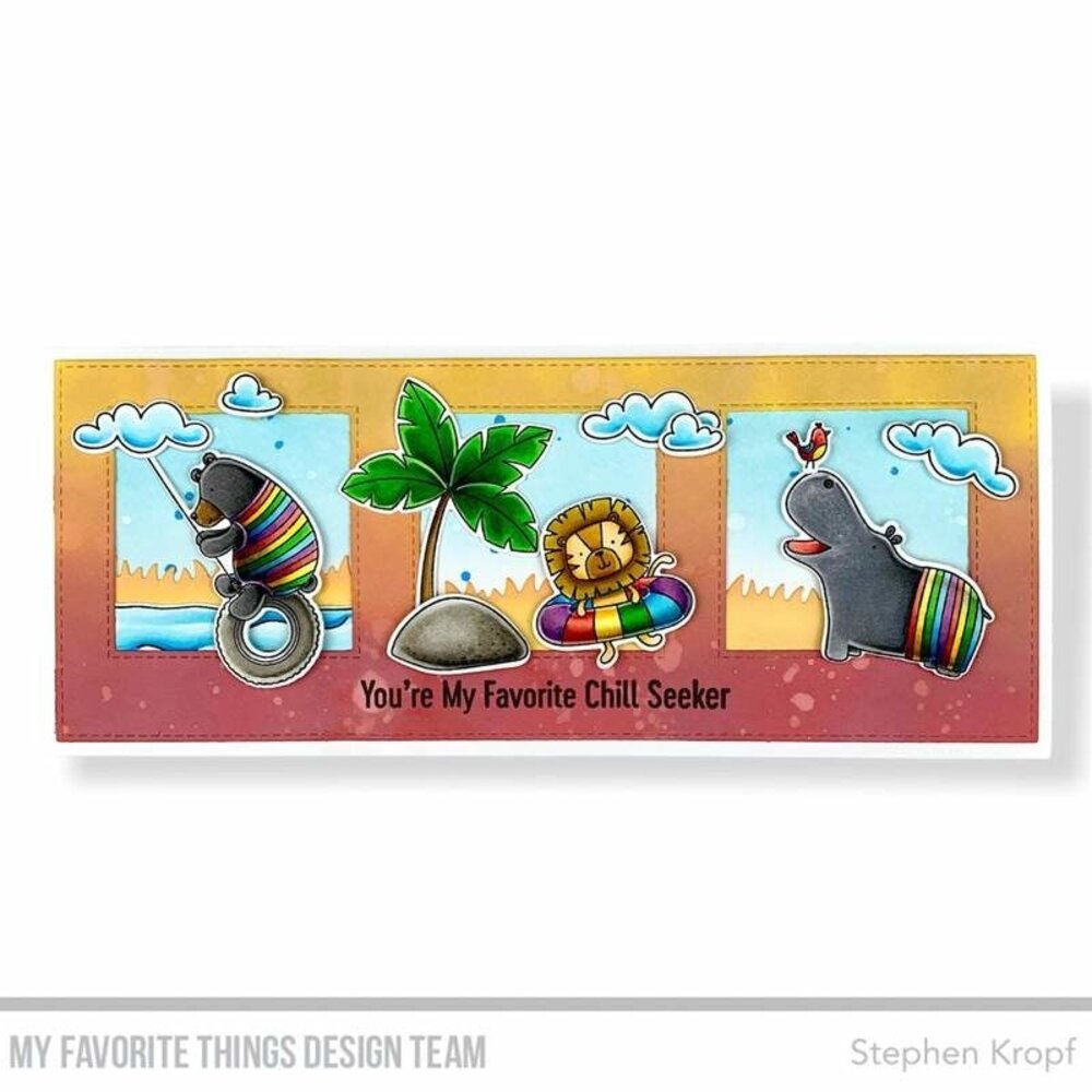 My Favorite Things Swimming Hole Friends Clear Stamps (CS-574) My Favorite Things Swimming Hole Friends Clear Stamps (CS-574)