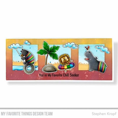 My Favorite Things Swimming Hole Friends Clear Stamps (CS-574) My Favorite Things Swimming Hole Friends Clear Stamps (CS-574)