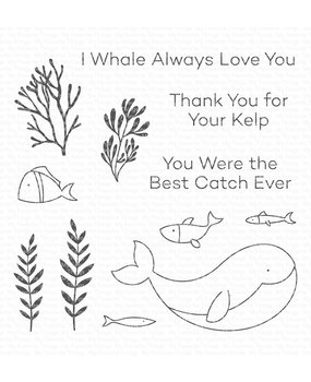 My Favorite Things Best Catch Ever Clear Stamps (CS-575)