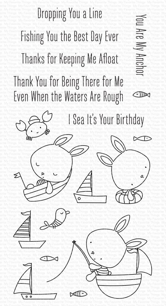 My Favorite Things You Keep Me Afloat Clear Stamps (CS-576)