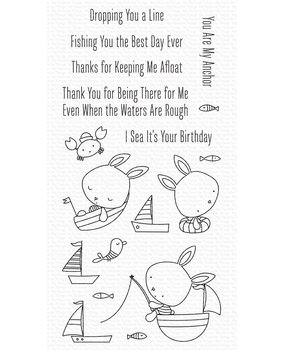 My Favorite Things You Keep Me Afloat Clear Stamps (CS-576)