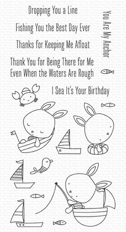 My Favorite Things You Keep Me Afloat Clear Stamps (CS-576)