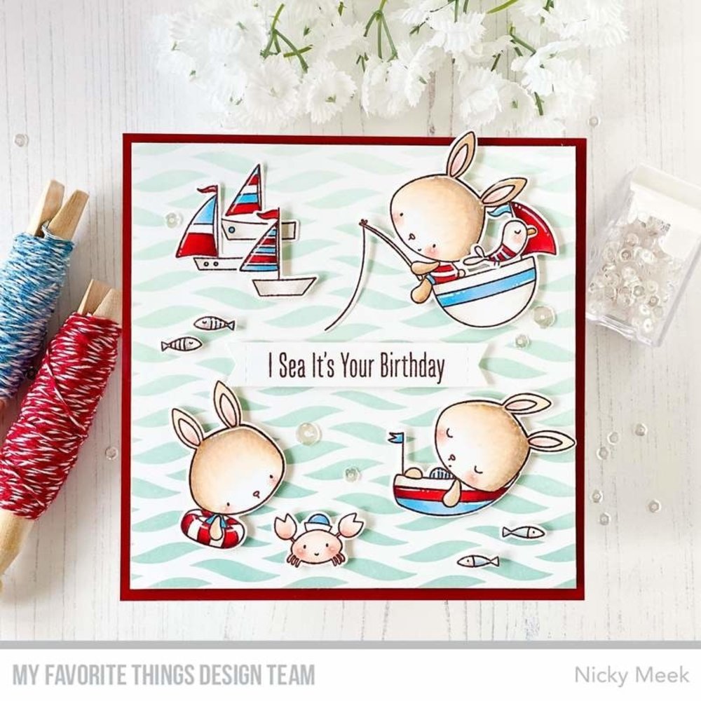 My Favorite Things You Keep Me Afloat Clear Stamps (CS-576)