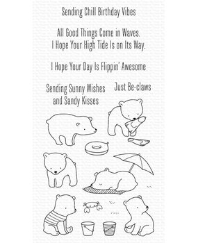 My Favorite Things Beach Bear Clear Stamps (CS-577) My Favorite Things Beach Bear Clear Stamps (CS-577)