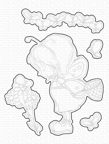 My Favorite Things Die-namics Flutterby Friends (MFT-2023)