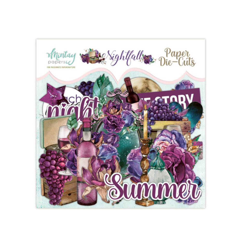 Mintay Nightfall Paper Die-Cuts (MT-NIG-LSC) Mintay Nightfall Paper Die-Cuts (MT-NIG-LSC)