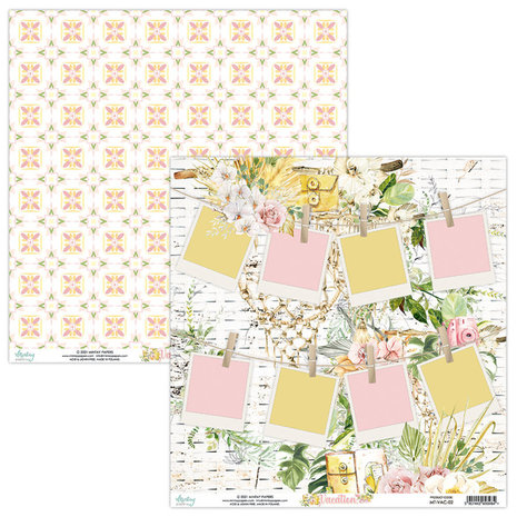Mintay Vacation 12x12 Inch Scrapbooking Paper Set (MT-VAC-07)