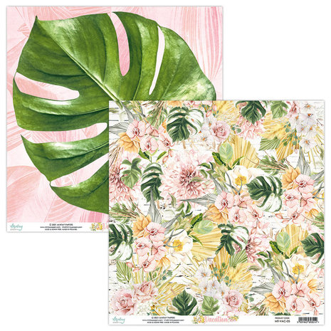 Mintay Vacation 12x12 Inch Scrapbooking Paper Set (MT-VAC-07)