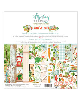 Mintay Country Fair 12x12 Inch Scrapbooking Paper Set (MT-CTR-07) Mintay Country Fair 12x12 Inch Scrapbooking Paper Set (MT-CTR-07)