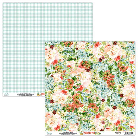 Mintay Country Fair 12x12 Inch Scrapbooking Paper Set (MT-CTR-07)