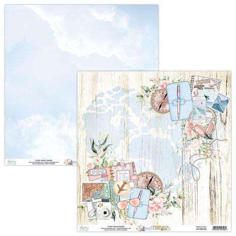 Mintay Next Trip 6x6 Inch Scrapbooking Paper Pad (MT-NEX-08) Mintay Next Trip 6x6 Inch Scrapbooking Paper Pad (MT-NEX-08)