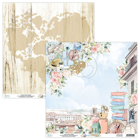Mintay Next Trip 6x6 Inch Scrapbooking Paper Pad (MT-NEX-08) Mintay Next Trip 6x6 Inch Scrapbooking Paper Pad (MT-NEX-08)