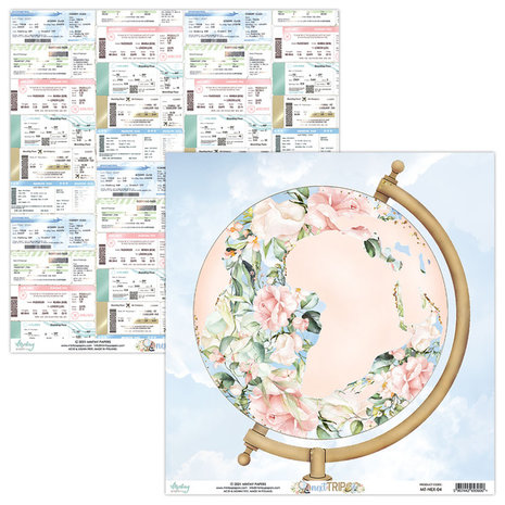 Mintay Next Trip 6x6 Inch Scrapbooking Paper Pad (MT-NEX-08) Mintay Next Trip 6x6 Inch Scrapbooking Paper Pad (MT-NEX-08)