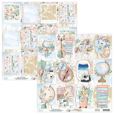 Mintay Next Trip 6x6 Inch Scrapbooking Paper Pad (MT-NEX-08) Mintay Next Trip 6x6 Inch Scrapbooking Paper Pad (MT-NEX-08)