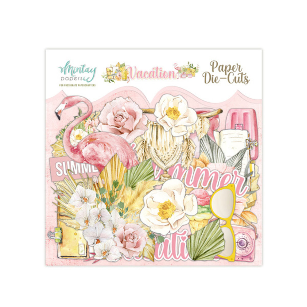 Mintay Vacation Paper Die-Cuts (MT-VAC-LSC) Mintay Vacation Paper Die-Cuts (MT-VAC-LSC)