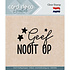 Clear Stamp Geef Nooit Op (CDECS038) Clear Stamp Geef Nooit Op (CDECS038)