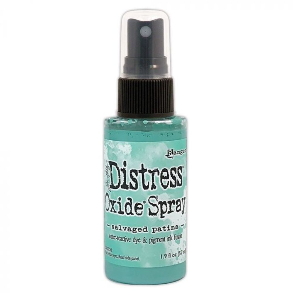 Ranger Distress Oxide Spray Salvaged Patina (TSO72799) Ranger Distress Oxide Spray Salvaged Patina (TSO72799)