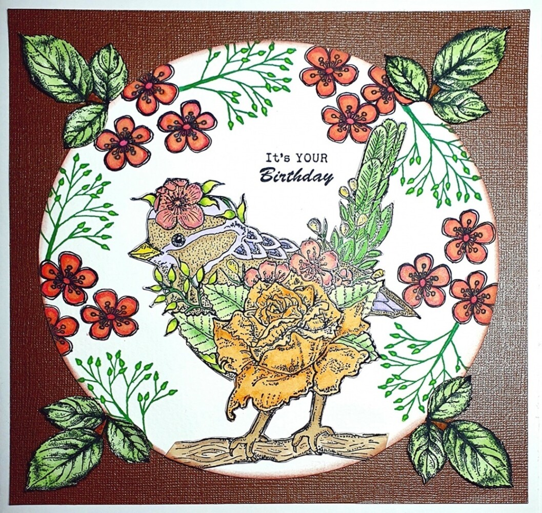 IndigoBlu Little Birdie A5 Rubber Stamps (IND0799) IndigoBlu Little Birdie A5 Rubber Stamps (IND0799)