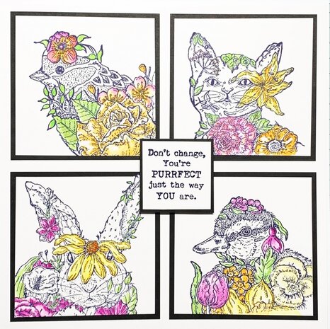 IndigoBlu Darling Duckling A5 Rubber Stamps (IND0802) IndigoBlu Darling Duckling A5 Rubber Stamps (IND0802)