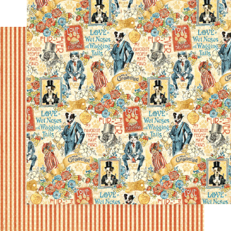 Graphic 45 Well Groomed 12x12 Inch Collection Pack (4502266) Graphic 45 Well Groomed 12x12 Inch Collection Pack (4502266)