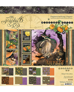 Graphic 45 Midnight Tales 8x8 Inch Paper Pad (4502282)