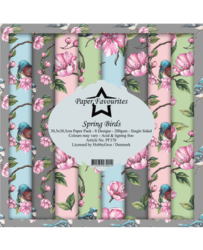 Paper Favourites Spring Birds 12x12 Inch Paper Pack (PF370) Paper Favourites Spring Birds 12x12 Inch Paper Pack (PF370)