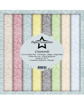 Paper Favourites Crosswords 6x6 Inch Paper Pack (PF171)