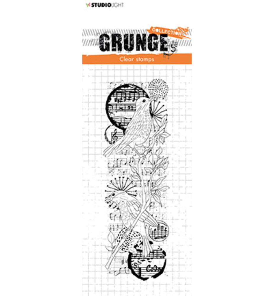 Studio Light Grunge Clear Stamp Birds Grunge Collection nr.37 (SL-GR-STAMP37) Studio Light Grunge Clear Stamp Birds Grunge Collection nr.37 (SL-GR-STAMP37)