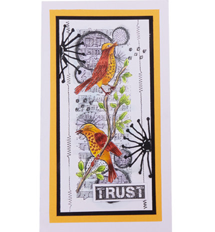 Studio Light Grunge Clear Stamp Birds Grunge Collection nr.37 (SL-GR-STAMP37) Studio Light Grunge Clear Stamp Birds Grunge Collection nr.37 (SL-GR-STAMP37)