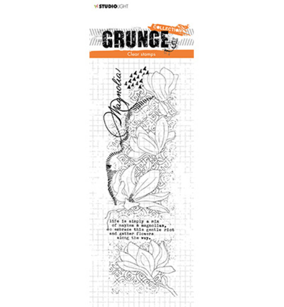 Studio Light Grunge Clear Stamp Magnolia Grunge Collection nr.38 (SL-GR-STAMP38)