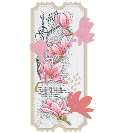Studio Light Grunge Clear Stamp Magnolia Grunge Collection nr.38 (SL-GR-STAMP38)