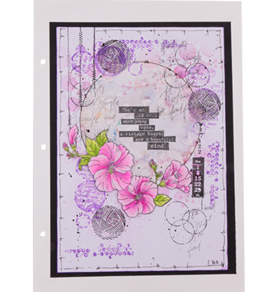 Studio Light Grunge Clear Stamp Magnolia Grunge Collection nr.38 (SL-GR-STAMP38)