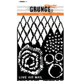 Studio Light Grunge A5 Masking Stencil Grunge Collection nr.19 (SL-GR-MASK19)