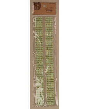 Make by Me! Stickers Steentjes 600 st Lichtgroen (ST.302)