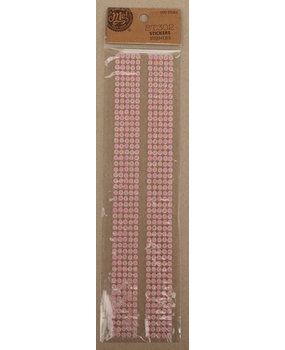 Make by Me! Stickers Steentjes 600 st Lichtroze (ST.302)