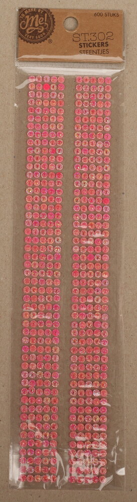 Make by Me! Stickers Steentjes 600 st Vintageroze (ST.302) Make by Me! Stickers Steentjes 600 st Vintageroze (ST.302)