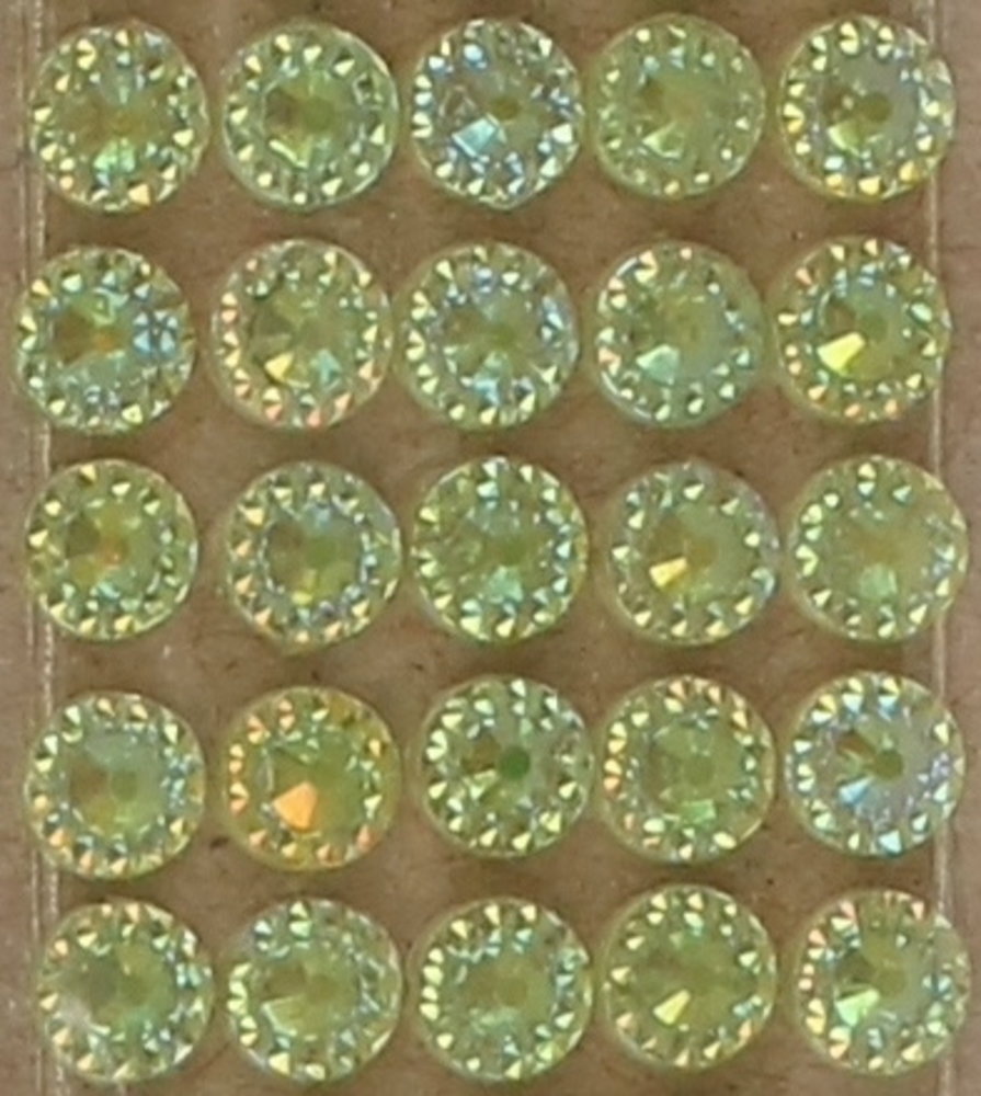 Make by Me! Stickers Steentjes 600 st Lichtgroen (ST.302)