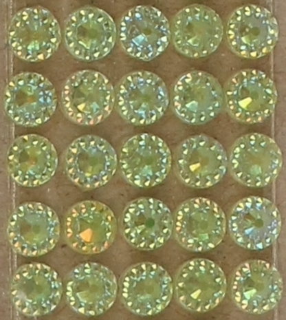 Make by Me! Stickers Steentjes 600 st Lichtgroen (ST.302)